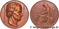 FRANKREICH Médaille, Charles Percier ARCHITECTURE ET ARCHITECTES 1840 (71,5mm, 228,43g, 12h) -