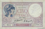 FRANKREICH 5 Francs FEMME CASQUÉE FRANKREICH 5 Francs FEMME CASQUÉE 1923 SS -