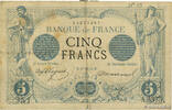 FRANKREICH 5 Francs NOIR 1874 fS