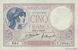 FRANKREICH 5 Francs FEMME CASQUÉE FRANKREICH 5 Francs FEMME CASQUÉE 1923 fST -