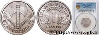 FRANKREICH 1 franc Francisque, légère ETAT FRANÇAIS Beaumont-Le-Roger 1944 (23mm, 1,3g, 6h) -
