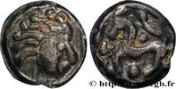 FRANKREICH Potin à la tête “d’indien” GALLIEN - SENONES (Region die Sens) Sens (89) c. avant 52 AC. (18mm, 4,69g, 3h) -