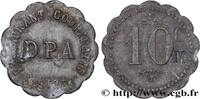 ENTREPRISES, INDUSTRIES ET COMMERCES DIVERS 10 Centimes - Restaurant Coopératif D.P.A ENTREPRISES, INDUSTRIES ET COMMERCES DIVERS Castres n.d. (24mm, 1,84g, 12h) -