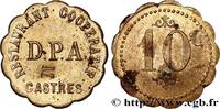 ENTREPRISES, INDUSTRIES ET COMMERCES DIVERS 10 Centimes - Restaurant Coopératif D.P.A ENTREPRISES, INDUSTRIES ET COMMERCES DIVERS Castres n.d. (24mm, 2,93g, 12h) -