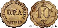 ENTREPRISES, INDUSTRIES ET COMMERCES DIVERS 10 Centimes - Restaurant Coopératif D.P.A ENTREPRISES, INDUSTRIES ET COMMERCES DIVERS Castres n.d. (24mm, 2,43g, 2h) -