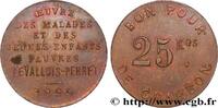 NECESSITÉ (MONNAIES ET JETONS DE... ) THEMES DIVER 25 kilos de Charbon - Oeuvre des Malades NECESSITÉ (MONNAIES ET JETONS DE... ) THEMES DIVERS Levallois-Perret 1899 (25mm, 4,22g, 12h) -