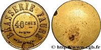 CAFES BRASSERIES ET RESTAURANTS 40 Centimes - Brasserie Faure CAFES BRASSERIES ET RESTAURANTS Lyon n.d. (24mm, 3,14g, 12h) -