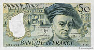 FRANKREICH 50 Francs QUENTIN DE LA TOUR FRANKREICH 50 Francs QUENTIN DE LA TOUR 1988 fST+ -