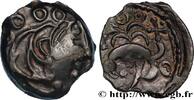 FRANKREICH Bronze YLLYCCI à l’oiseau, dégénéré GALLIEN - SENONES (Region die Sens) c. avant 52 AC. (16mm, 2,35g, 1h) -