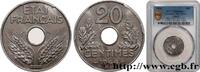 FRANKREICH 20 centimes fer ETAT FRANÇAIS 1944 (24mm, g, 6h) -