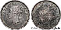 BRITISCH-INDIEN 2 Annas East India Company Victoria BRITISCH-INDIEN Bombay 1841 (15,3mm, 1,46g, 12h) -