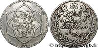 MAROKKO 5 Dirhams (1/2 Rial) Moulay Hafid I an 1329 MAROKKO Paris 1911 (317,5mm, 12,45g, 12h) -