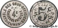 TUNESIEN - Französische Protektorate 5 Centimes - Cercle des sous-officiers TUNESIEN - Französische Protektorate n.d. (23,5mm, 3,00g, 12h) -