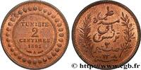 TUNESIEN - Französische Protektorate 2 Centimes AH1308 TUNESIEN - Französische Protektorate 1891 (20mm, 1,95g, 6h) -