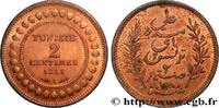 TUNESIEN - Französische Protektorate 2 Centimes AH1308 TUNESIEN - Französische Protektorate 1891 (20mm, 2g, 6h) -
