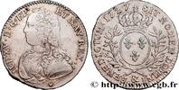 FRANKREICH Demi-écu aux branches d'olivier, buste habillé LOUIS XV THE WELL-BELOVED Aix-en-Provence 1727 (32,5mm, 14,72g, 6h) -