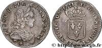 FRANKREICH Douzième d’écu à l’écu de France LOUIS XV THE WELL-BELOVED Montpellier 1721 (20,5mm, 1,94g, 6h) -
