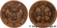 SCHWEIZ - KANTON FREIBURG 5 Batzen Collège Jésuite de Fribourg SCHWEIZ - KANTON FREIBURG 1840 (25mm, 4,47g, 12h) -