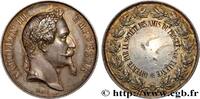 FRANKREICH Médaille, Offerte par la Société des amis du progr SECOND EMPIRE 33 - Talence n.d. (41mm, 38,69g, 12h) -