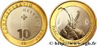 SCHWEIZ 10 Francs Parc National de Suisse - bouquetin SCHWEIZ Berne 2007 (33mm, 15g, 12h) -