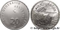 SCHWEIZ 20 Francs Train du Pilate SCHWEIZ Berne - B 2011 (33mm, 20g, 12h) -