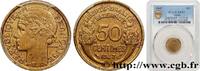 FRANKREICH 50 centimes Morlon VIERTE FRANZOSISCHE REPUBLIK 1947 (18mm, 2g, 6h) -
