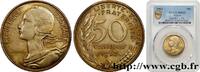 FRANKREICH 50 centimes Marianne, col à trois plis FUNFTE FRANZOSISCHE REPUBLIK Paris 1962 (25mm, 7g, 6h) -