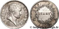 FRANKREICH Quart (de franc) Napoléon Ier tête laurée, Empire GESCHICHTE FRANKREICHS Paris 1809 (15mm, 1,27g, 6h) -