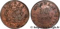 FRANKREICH 10 cent. Anvers au double L, frappe de l’atelier d LUDWIG XVIII Anvers 1814 (34,88mm, 23,13g, 6h) -