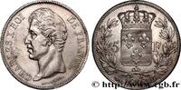 FRANKREICH 5 francs Charles X, 2e type KARL X Rouen 1828 (37,16mm, 24,70g, 6h) -