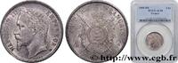 FRANKREICH 1 franc Napoléon III, tête laurée ZWEITES KAISERREICH Strasbourg 1868 (23mm, 5g, 6h) -
