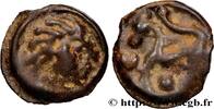 FRANKREICH Potin à la tête “d’indien” GALLIEN - SENONES (Region die Sens) Sens (89) c. avant 52 AC. (19mm, 4,00g, 3h) -