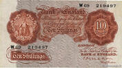 ENGLAND 10 Shillings ENGLAND 10 Shillings 1928 fVZ -