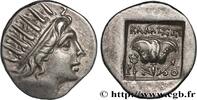Hellenistic 2 (188 BC to 30 BC) Drachme plinthophore KARIEN - KARISCHE INSELN - RHODOS Rhodes, Carie c. 88-84 AC. (16mm, 2,72g, 12h) -