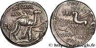 THE REPUBLIC (280 BC to 27 BC) Denier AEMILIA Rome 58 AC. (17,5mm, 4,00g, 4h) -