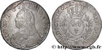 FRANKREICH Écu aux branches d'olivier, buste habillé LOUIS XV THE WELL-BELOVED Toulouse 1727 (41mm, 29,314g, 6h) -