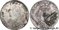 FRANKREICH Écu aux branches d'olivier, buste habillé LOUIS XV THE WELL-BELOVED Amiens 1727 (40,5mm, 29,45g, 6h) -