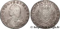 FRANKREICH Écu aux branches d'olivier, buste habillé LOUIS XV THE WELL-BELOVED Rouen 1727 (40,50mm, 28,94g, 6h) -