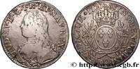 FRANKREICH Écu aux branches d'olivier, buste habillé LOUIS XV THE WELL-BELOVED Riom 1727 (40mm, 29,04g, 6h) -