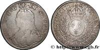 FRANKREICH Écu aux branches d'olivier, buste habillé LOUIS XV THE WELL-BELOVED Paris 1726 (41mm, 28,62g, 6h) -