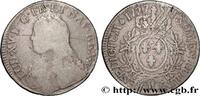 FRANKREICH Écu aux branches d'olivier, buste habillé LOUIS XV THE WELL-BELOVED Toulouse 1727 (41mm, 26,74g, 6h) -