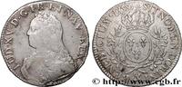 FRANKREICH Écu aux branches d'olivier, buste habillé LOUIS XV THE WELL-BELOVED Aix-en-Provence 1726 (38,5mm, 29,06g, 6h) -