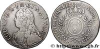 FRANKREICH Écu aux branches d'olivier, buste habillé LOUIS XV THE WELL-BELOVED Riom 1727 (40mm, 28,75g, 6h) -