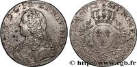 FRANKREICH Écu aux branches d'olivier, buste habillé LOUIS XV THE WELL-BELOVED Aix-en-Provence 1732 (40mm, 29,46g, 6h) -