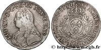 FRANKREICH Écu aux branches d'olivier, buste habillé LOUIS XV THE WELL-BELOVED Tours 1731 (41mm, 29,18g, 6h) -