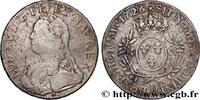 FRANKREICH Écu aux branches d'olivier, buste habillé LOUIS XV THE WELL-BELOVED Lyon 1726 (40,5mm, 28,60g, 6h) -