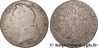 FRANKREICH Écu aux branches d’olivier, tête ceinte d’un bande LOUIS XV THE WELL-BELOVED Rennes 1757 (40mm, 28,43g, 6h) -