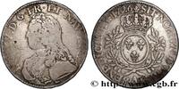 FRANKREICH Écu aux branches d'olivier, buste habillé LOUIS XV THE WELL-BELOVED Paris 1726 (40mm, 29,02g, 6h) -