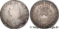 FRANKREICH Écu aux branches d'olivier, buste habillé LOUIS XV THE WELL-BELOVED Amiens 1736 (40mm, 28,89g, 6h) -