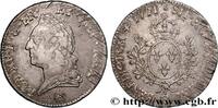 FRANKREICH Écu aux branches d’olivier, buste lauré LOUIS XV THE WELL-BELOVED Perpignan 1771 (41,5mm, 29,18g, 6h) -